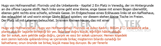 Almanca - Türkçe çeviri - 178