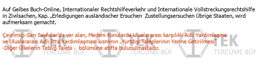 Almanca - Türkçe çeviri - 205