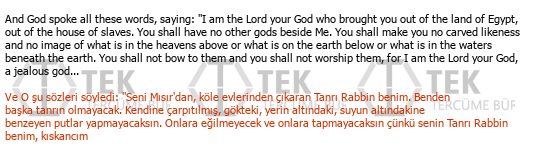 İngilizce - Türkçe çeviri - 136