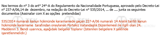 Portekizce - Türkçe çeviri - 386