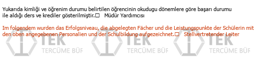 Türkçe - Almanca çeviri - 204