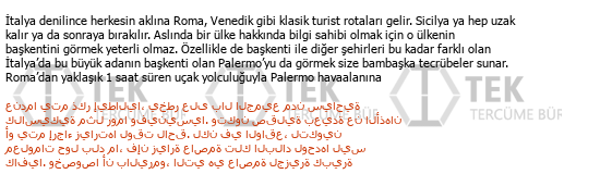 Türkçe - Arapça çeviri - 240