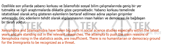 Türkçe - İngilizce çeviri - 27