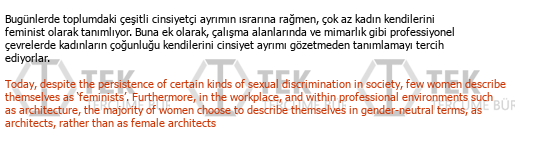 Türkçe - İngilizce çeviri - 176