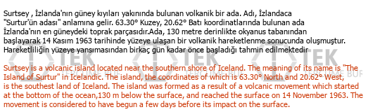 Türkçe - İngilizce çeviri - 139