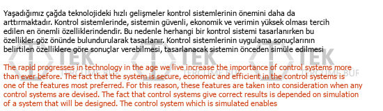 Türkçe - İngilizce çeviri - 144