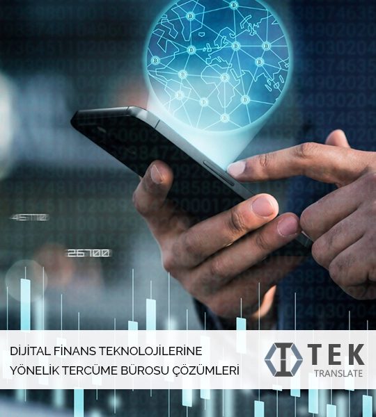 Dijital finans (Fintech) ve blokchain kuruluşlarına vediğimiz çeviri hizmetleri